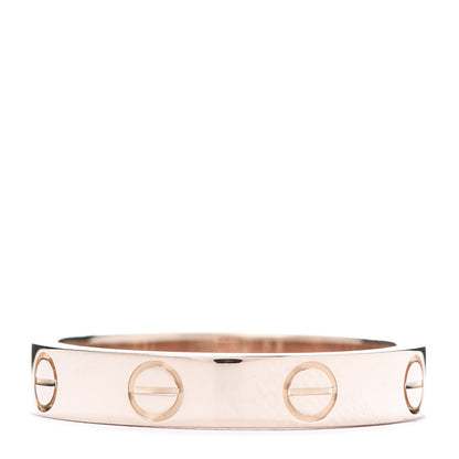 Cartier 18K Pink Gold 3.5mm LOVE Wedding Band Ring 53 6.25 3 of 6