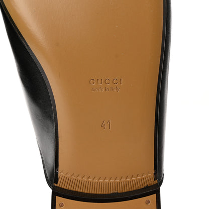 Gucci Calfskin Womens Princetown Slippers 41 Black 6 of 12