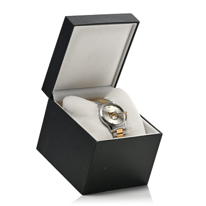 Gucci Stainless Steel 38mm G-Timeless Two Tone Cat Quartz Watch 5 of 5