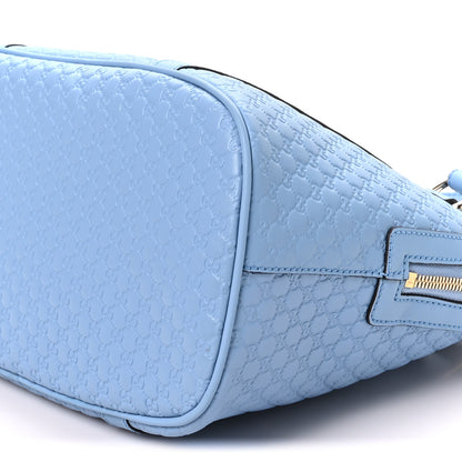 Gucci Microguccissima Medium Dome Bag Mineral Blue 10 of 10