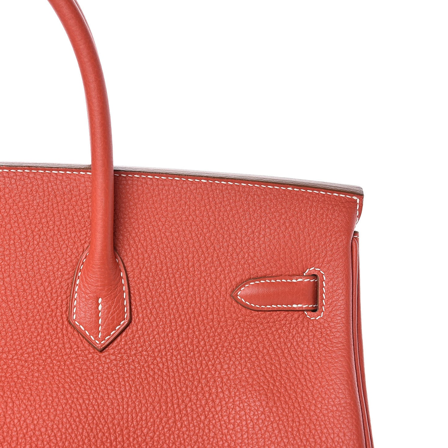 Togo Casaque Birkin 40 Sanguine White