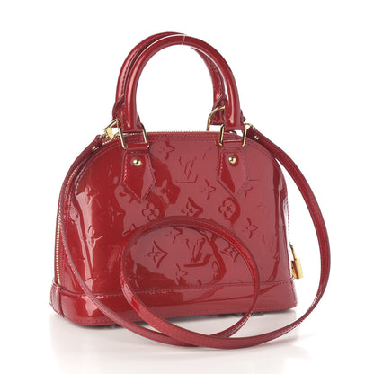 Louis Vuitton Vernis Alma BB Pomme D'Amour 4 of 10