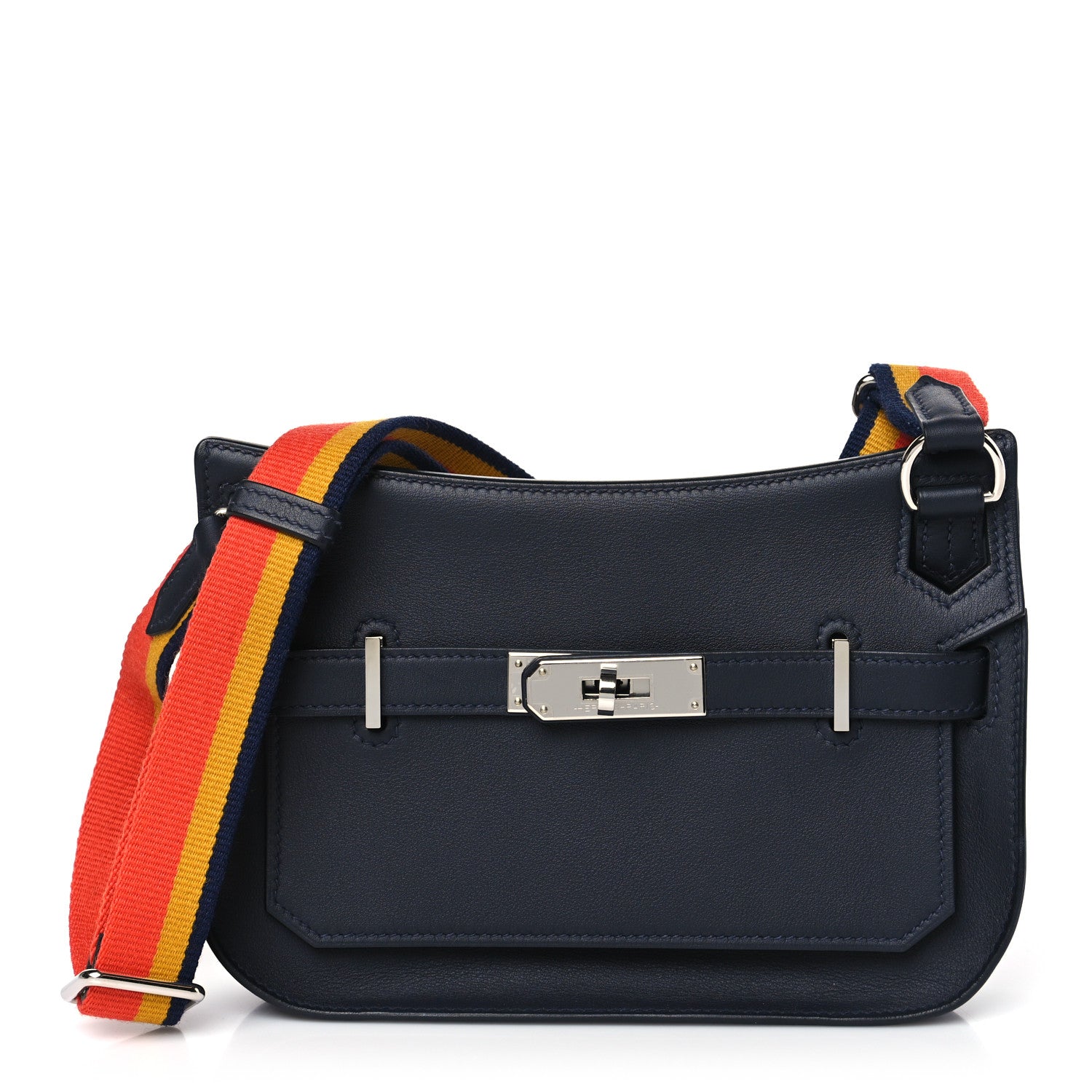 Hermes Swift Zigzag Mini Jypsiere Caban Dark Irish 1 of 10