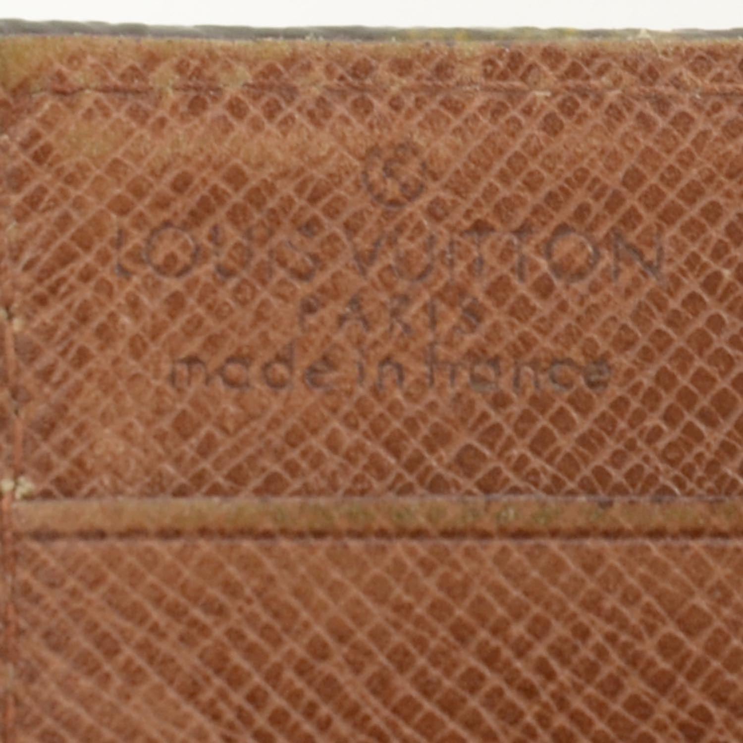 Louis Vuitton Monogram Notebook Holder w Notepad 5 of 7