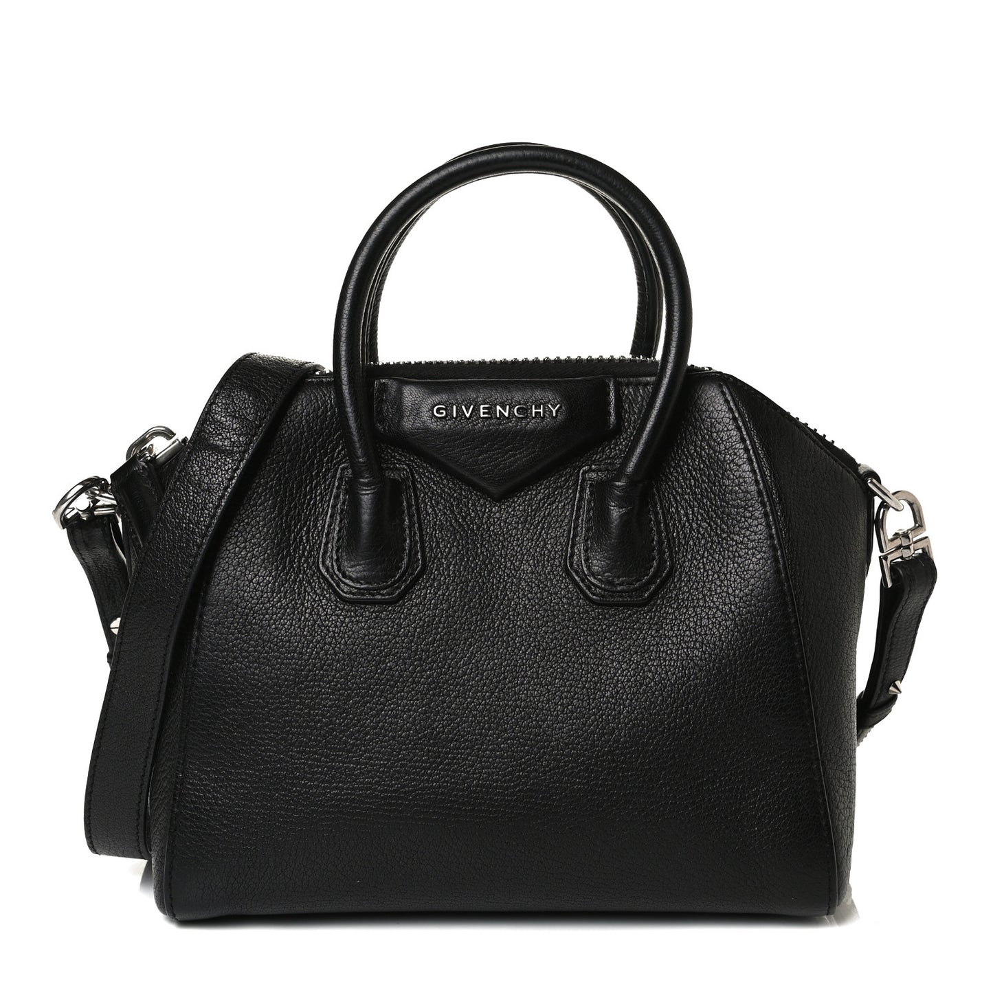 Sugar Goatskin Mini Antigona Black