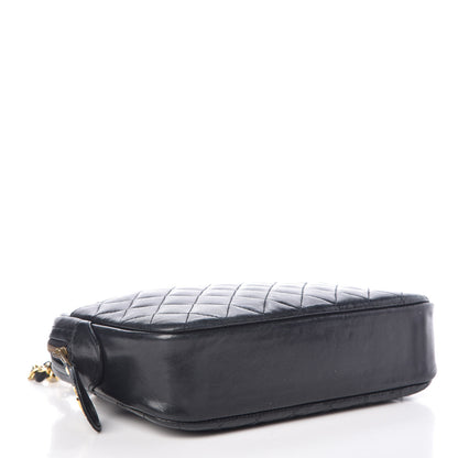 Chanel Lambskin Quilted Camera Case Black 4 of 11