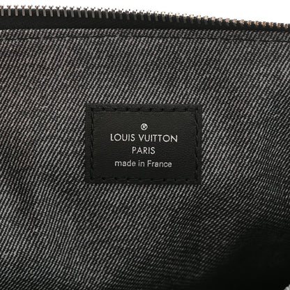 Louis Vuitton Lambskin Embossed Monogram Coussin MM Black Gray 8 of 11