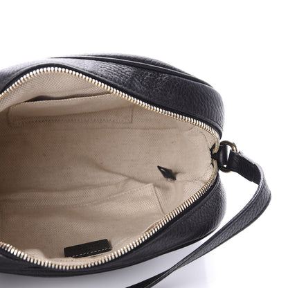Gucci Pebbled Calfskin Small Soho Disco Bag Black 5 of 10