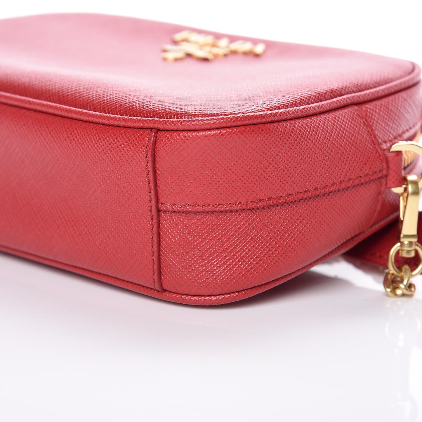 Saffiano Lux Belt Bag Fuoco