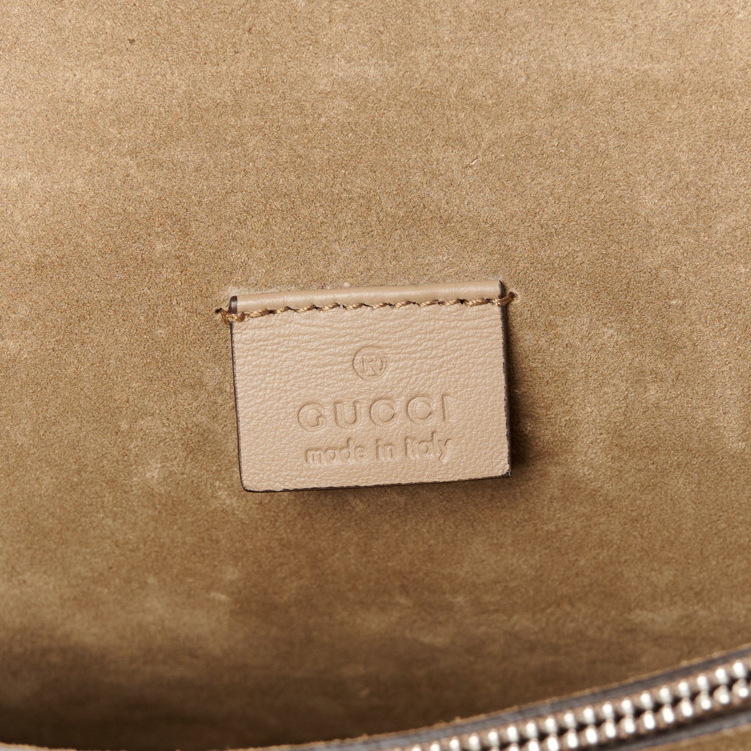 Gucci GG Supreme Monogram Lightning Embroidered Medium Dionysus Shoulder Bag Beige 6 of 12