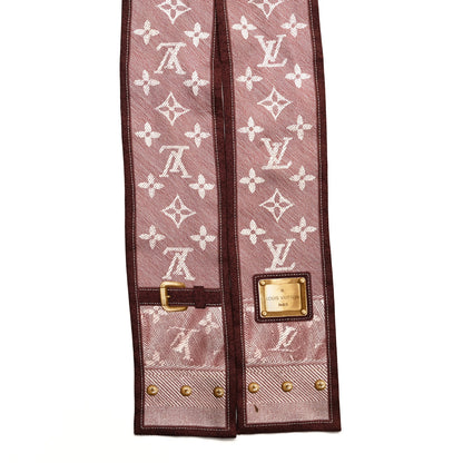 Louis Vuitton Silk Monogram New Denim Bandeau Cherry 2 of 4