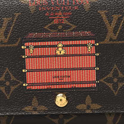 Louis Vuitton Monogram Trunks and Locks Sarah Wallet 7 of 8