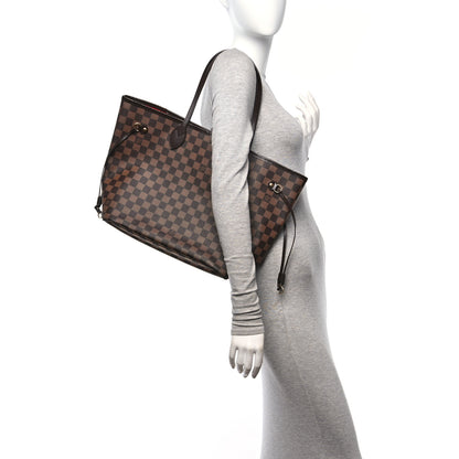 Louis Vuitton Damier Ebene Neverfull MM 3 of 10