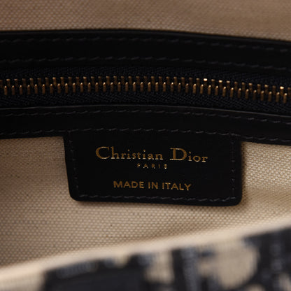 Christian Dior Oblique Saddle Bag Blue 8 of 10
