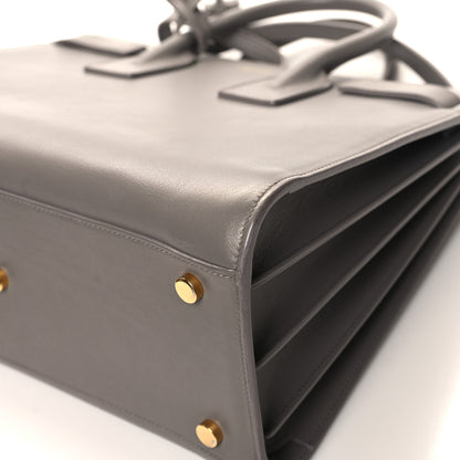 Saint Laurent Calfskin Small Sac de Jour Dark Anthracite 10 of 15