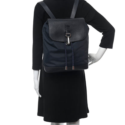 Mulberry Nylon Calfskin Backpack Black 2 of 9