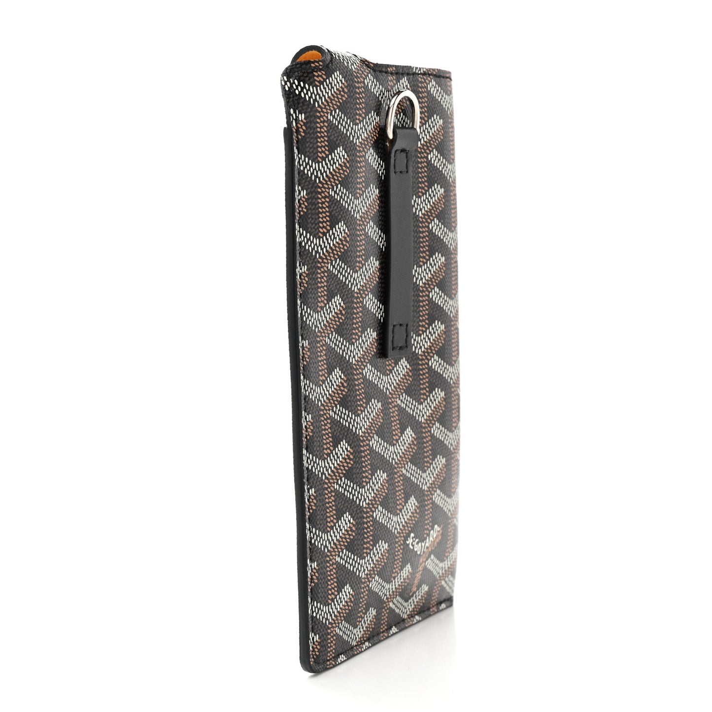 Goyardine Montmartre Glasses Case GM Black