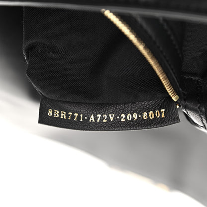 Fendi Nappa FF 1974 Embossed Large Baguette Black 7 of 12