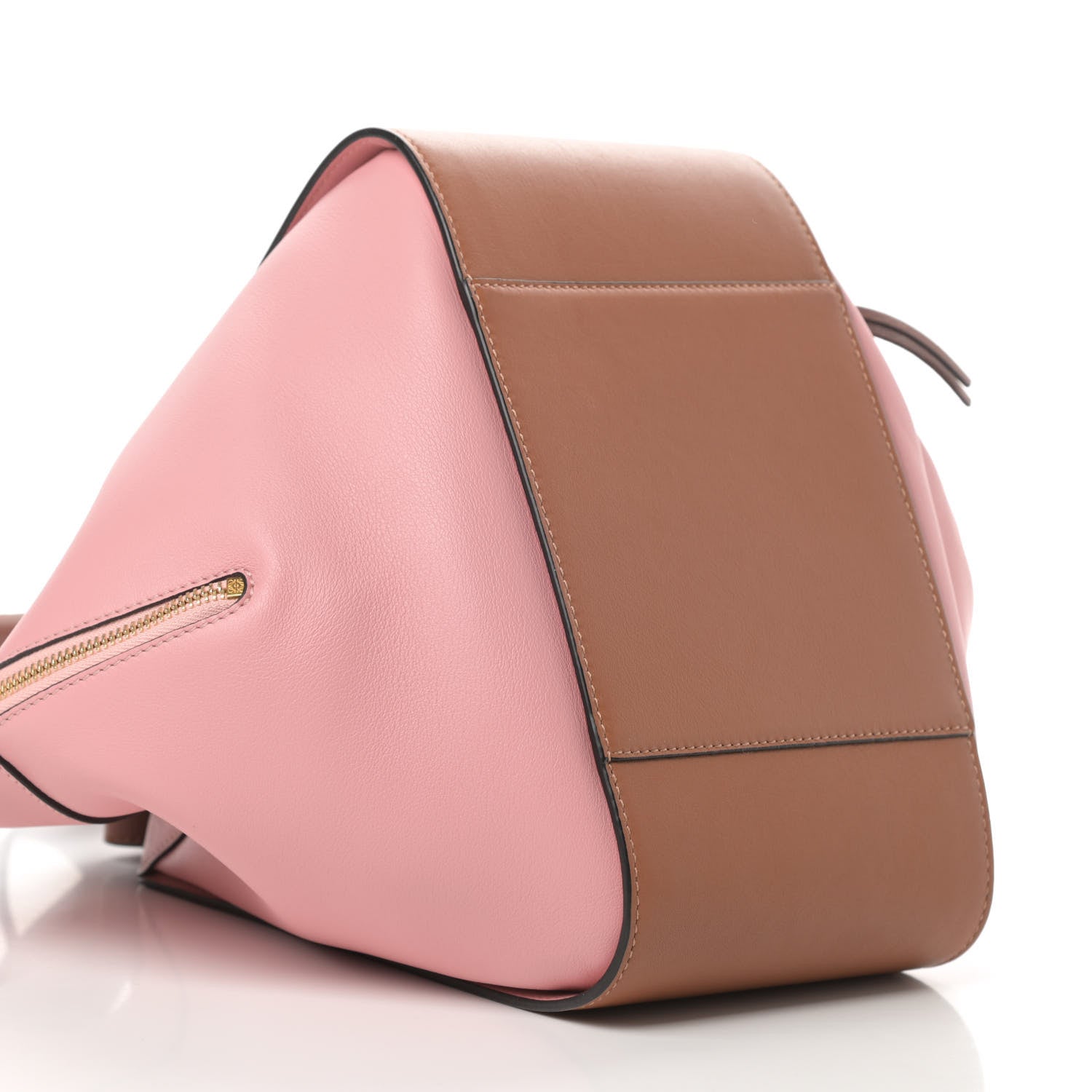 Loewe Calfskin Small Hammock Shoulder Bag Pastel Pink Tan 9 of 10