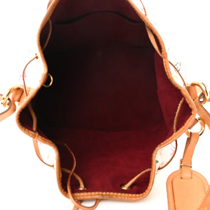 Louis Vuitton Monogram Multicolor Petit Noe White 9 of 13