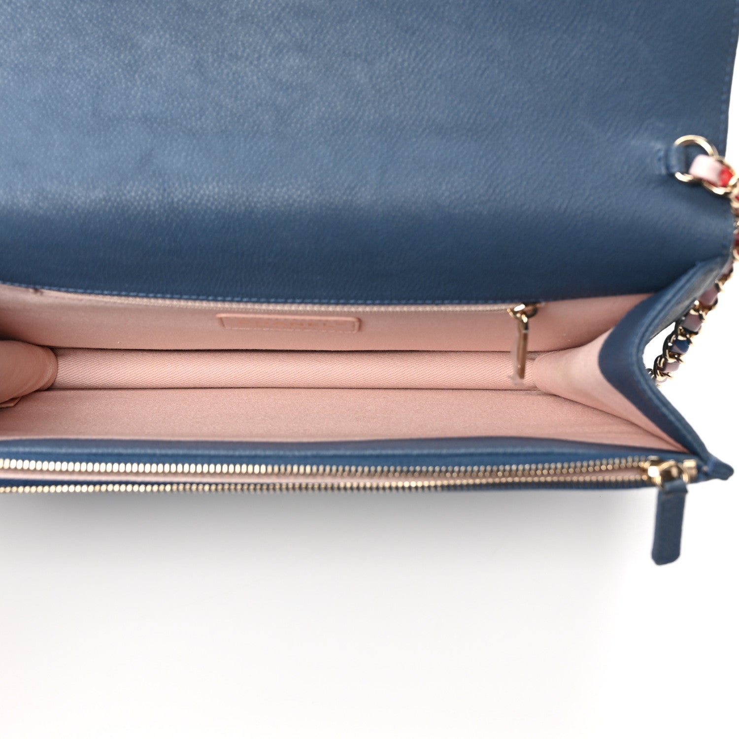Chanel Grained Calfskin Quilted Cuba Flap Blue 5 of 10