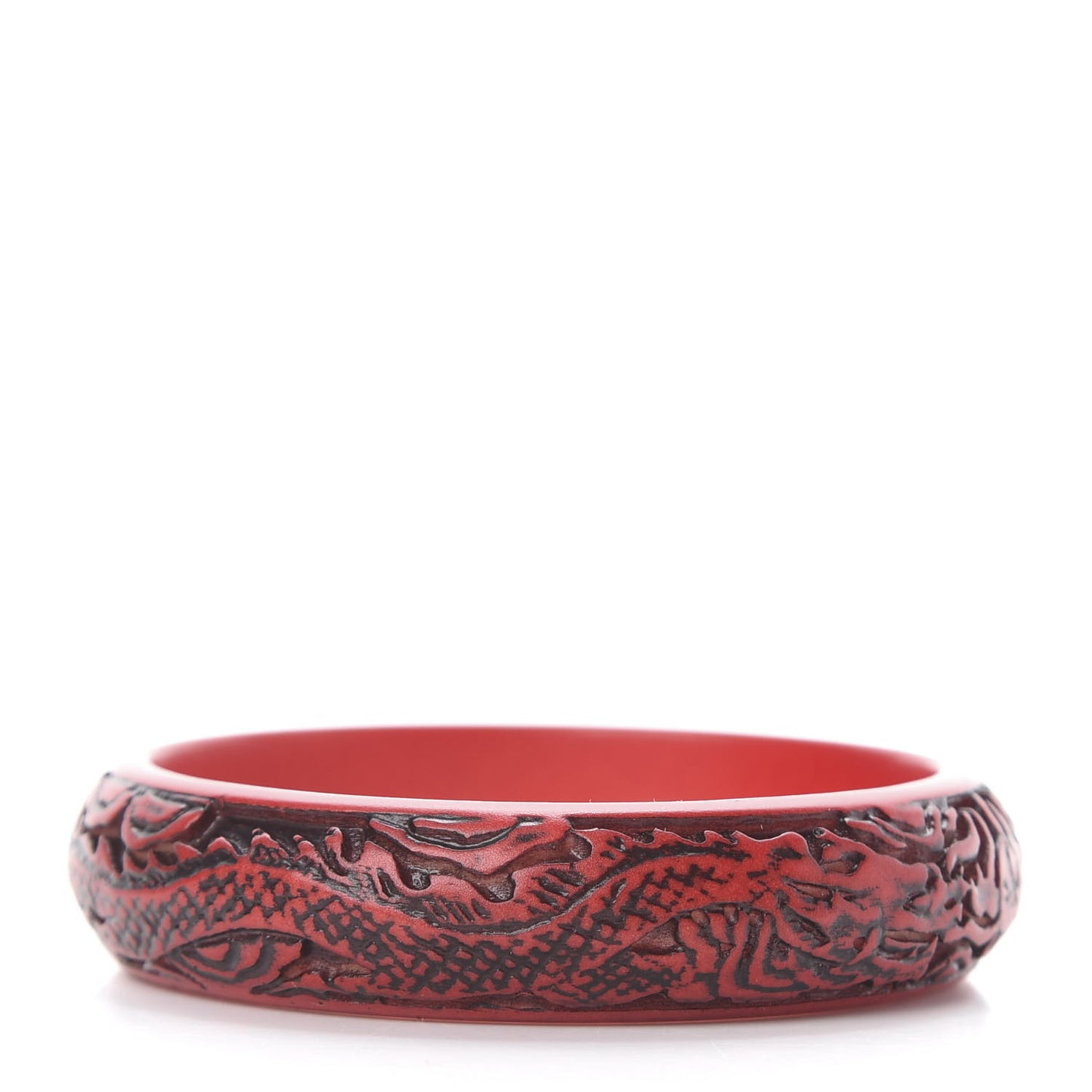 Resin Flora Bracelet Red