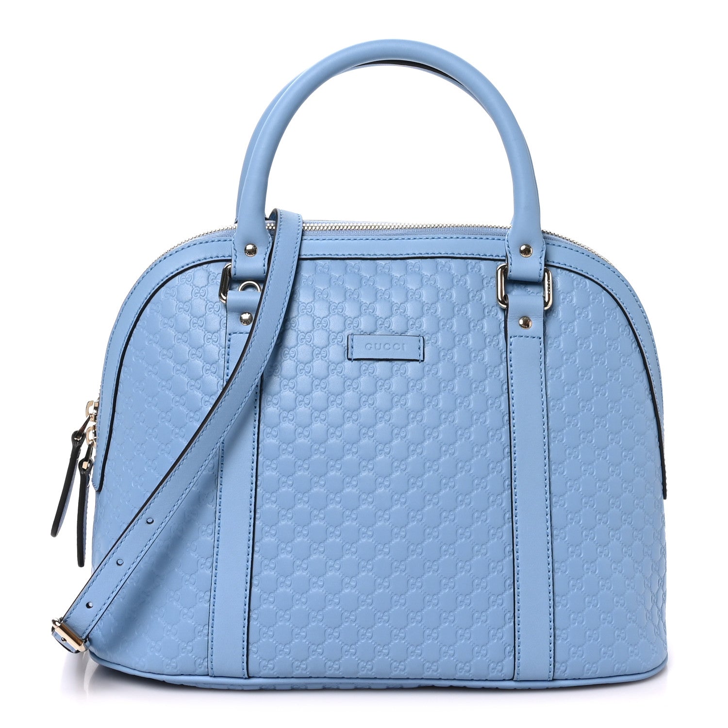 Gucci Microguccissima Medium Dome Bag Mineral Blue 1 of 10