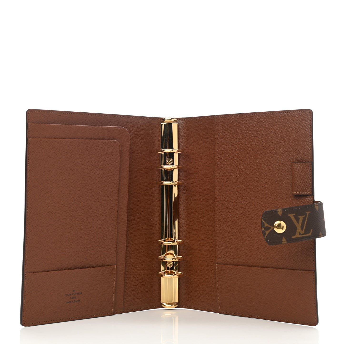 Monogram Large Ring Agenda Cover