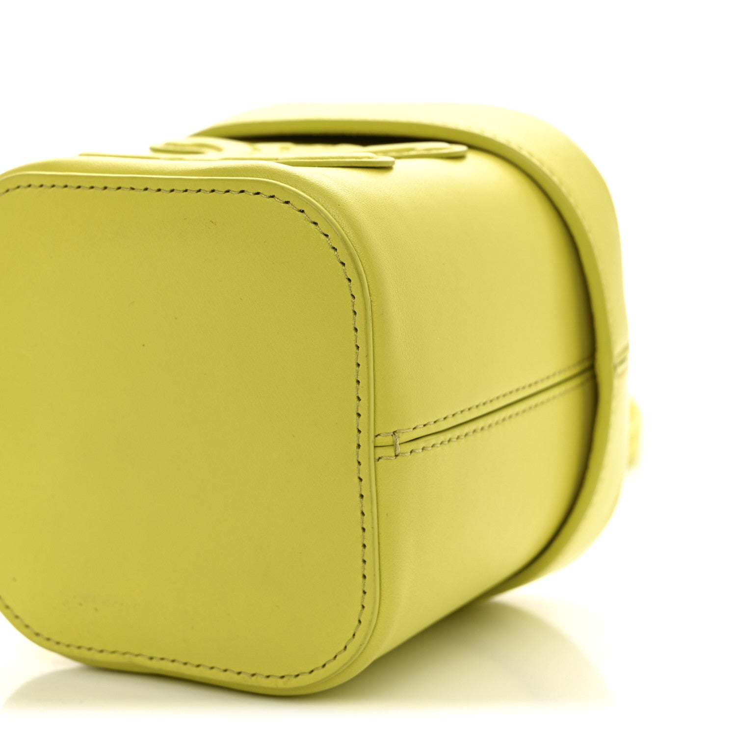 Celine Smooth Calfskin Small Cuir Triomphe Box Anis 11 of 11
