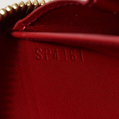 Louis Vuitton Vernis Rayures Zippy Wallet Pomme D'Amour 6 of 6