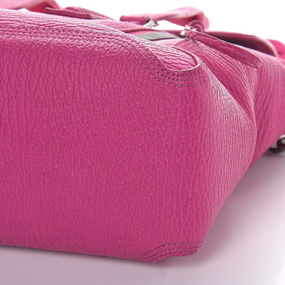 3.1 Phillip Lim 3.1 Textured Calfskin Medium Pashli Satchel Bright Fuchsia 10 of 10