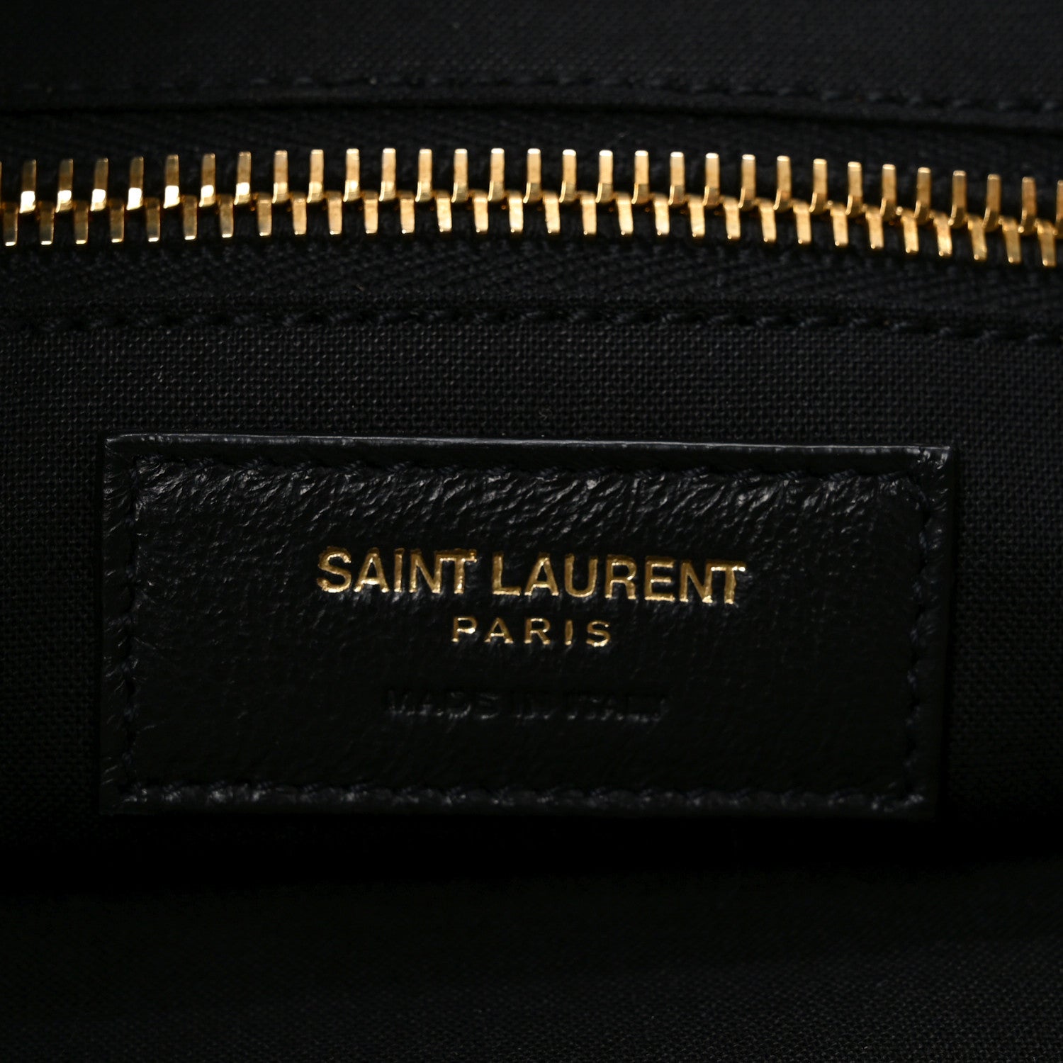Saint Laurent Linen Calfskin Rive Gauche Tote Natural 6 of 10