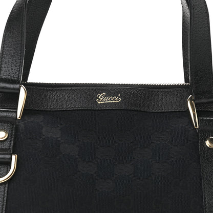 Gucci Monogram Abbey Medium Tote Black 7 of 10