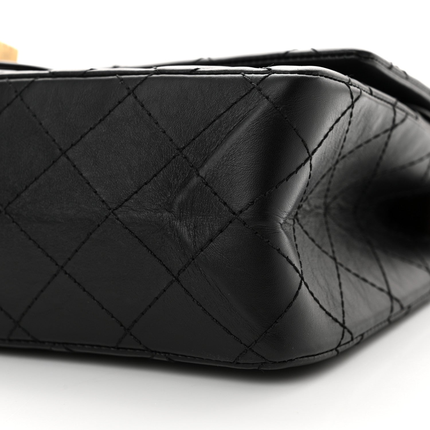 Chanel Aged Calfskin Quilted 2.55 Reissue 226 Flap Black 10 of 14
