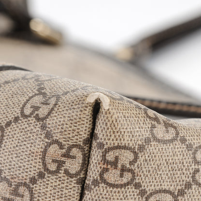 Gucci GG Plus Monogram Tattoo Heart Medium Joy Tote Dark Brown 10 of 13