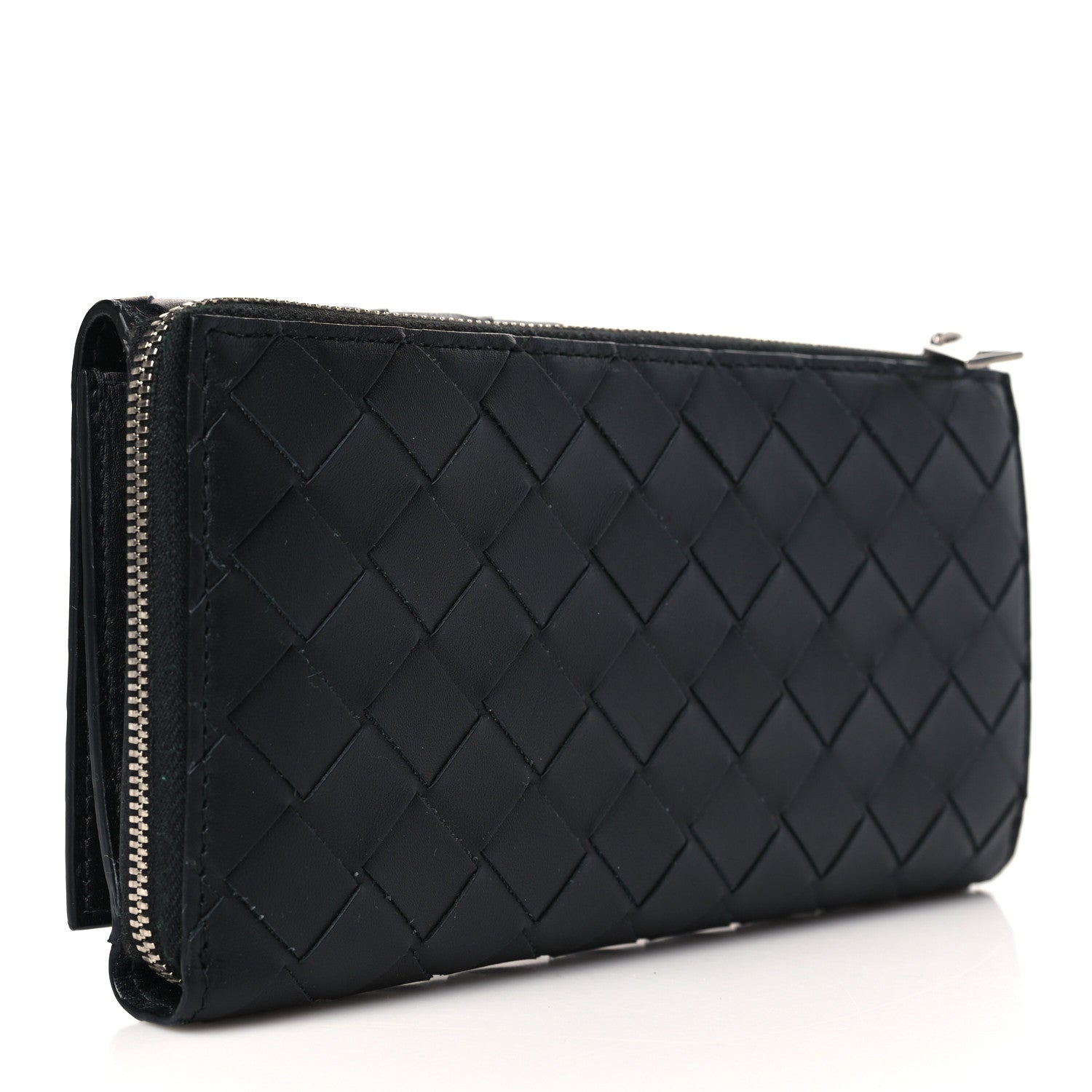 Bottega Veneta Nappa Intrecciato Wallet Black 3 of 7