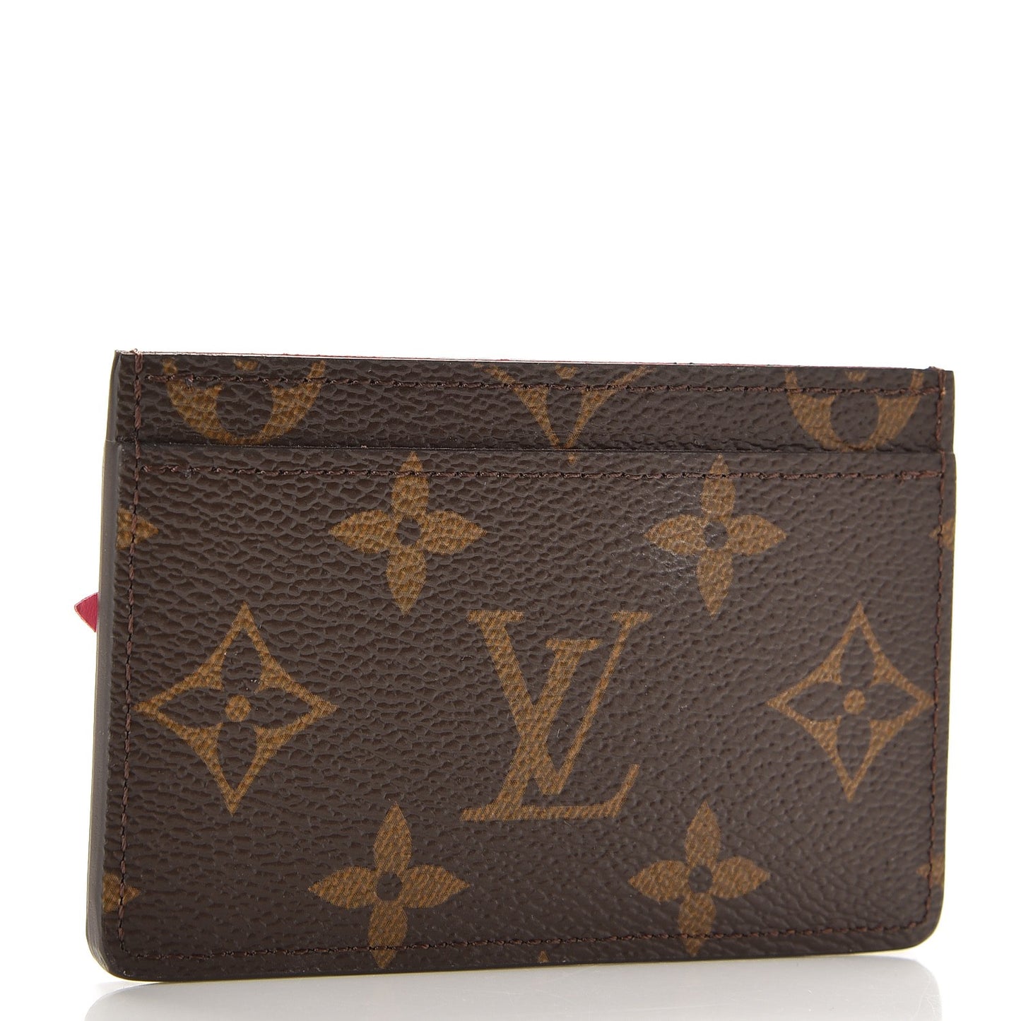 Monogram Lovely Birds Card Holder