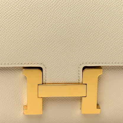 Hermes Epsom Constance 18 Craie 8 of 10