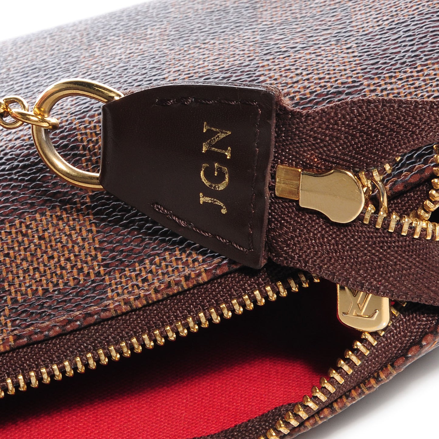 Damier Ebene Eva Clutch