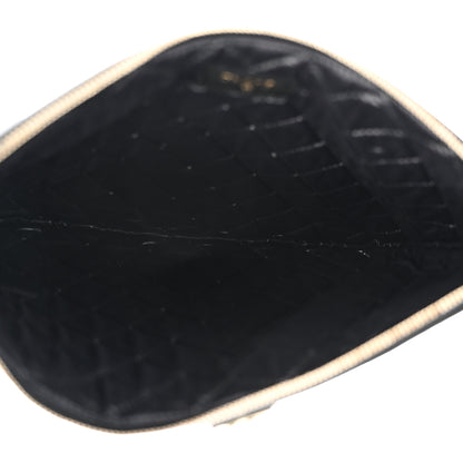 Chanel Caviar Quilted Medium Boy Cosmetic Case Black 5 of 10