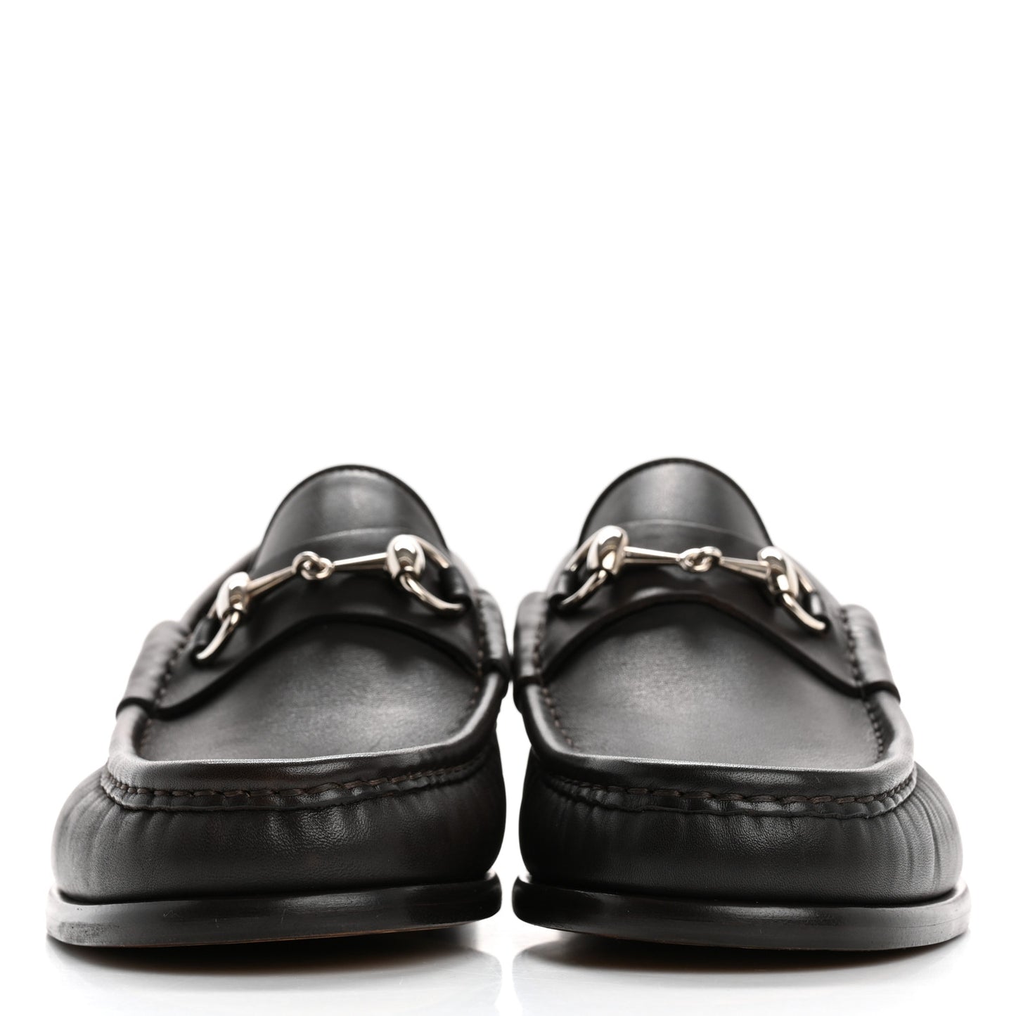Calfskin Mens 1953 Horsebit Loafers 8 Marrone