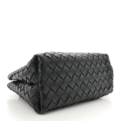 Bottega Veneta Nappa Intrecciato Small Andiamo Shoulder Bag Black 4 of 10