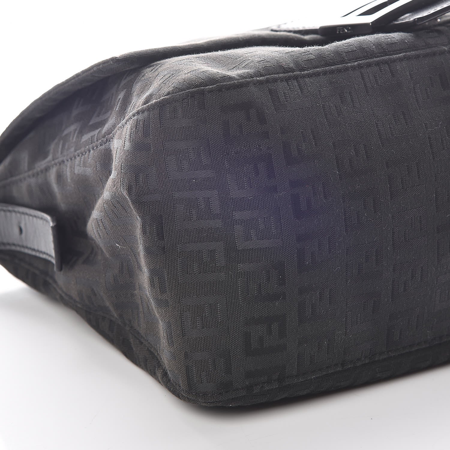 Fendi Zucchino Mama Baguette Black 5 of 9