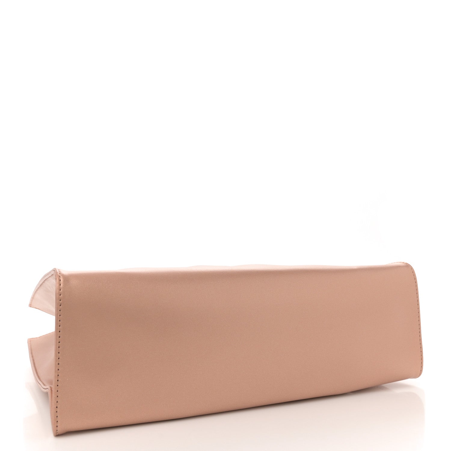 Telfar Metallic Vegan Leather Medium Shopping Bag Copper 4 of 10
