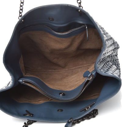 Bottega Veneta Nappa Intrecciato Medium Tote Denim 5 of 18