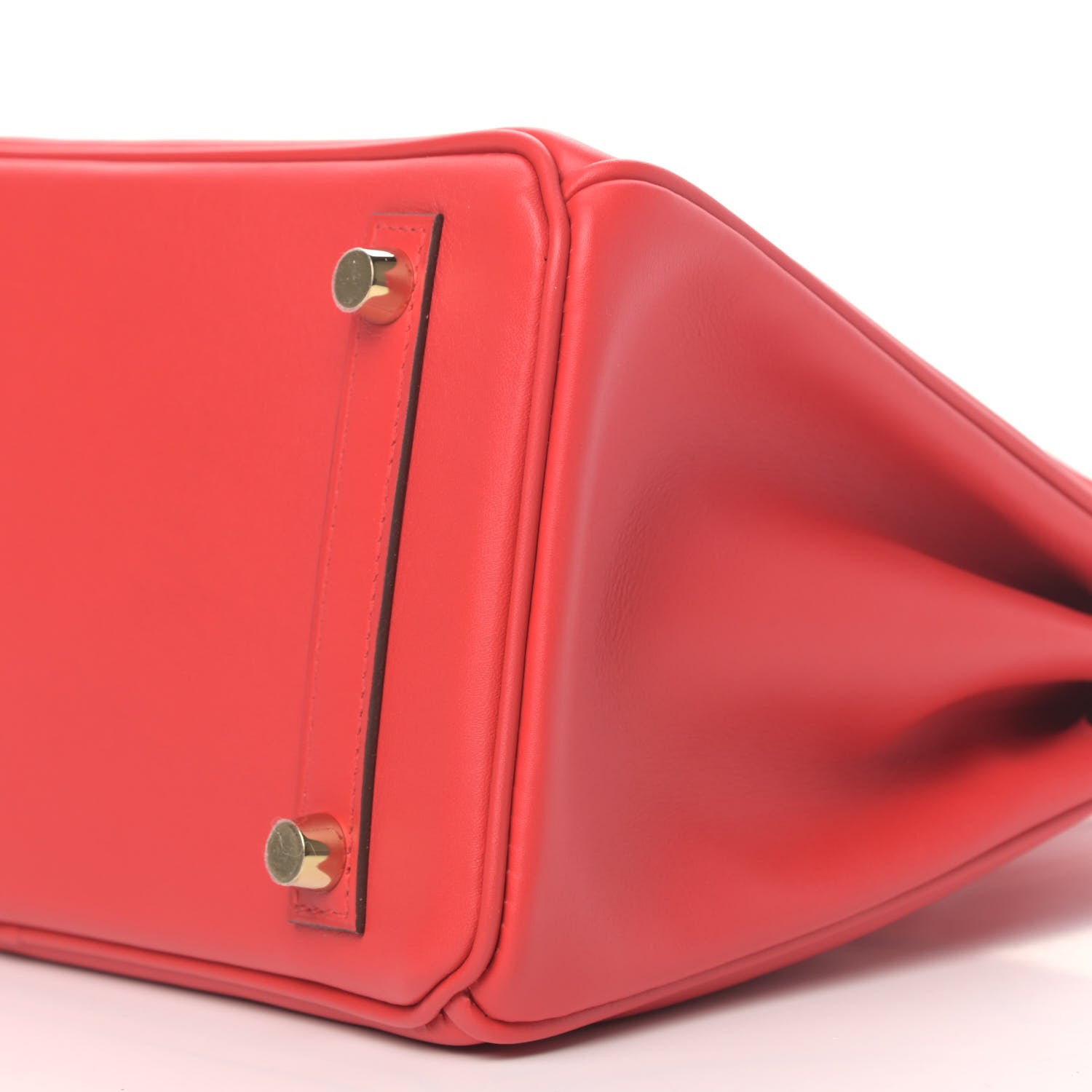 Hermes Veau Jonathan Birkin 25 Rouge De Coeur 8 of 9