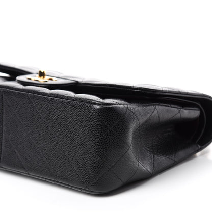 Chanel Caviar Quilted Jumbo Double Flap Black 7 of 10