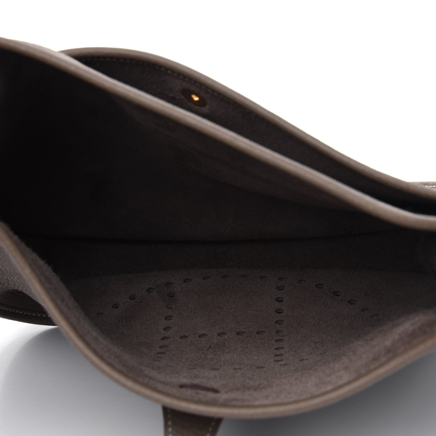 Hermes Taurillon Clemence Evelyne III PM Etoupe 4 of 4