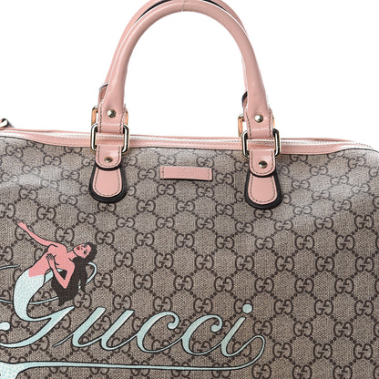 Gucci GG Plus Monogram Mermaid Medium Joy Boston Pink 6 of 8