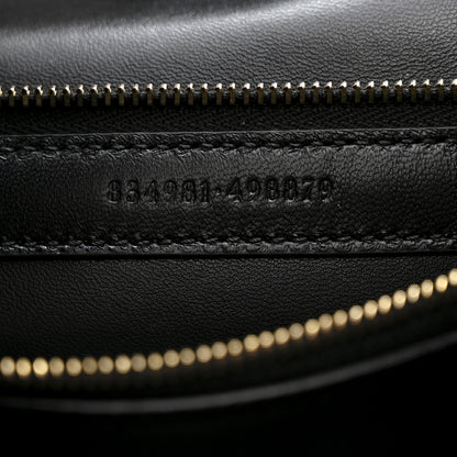 Gucci Suede Micro GG Calfskin B Medium Shoulder Bag  Arabella Black 7 of 10
